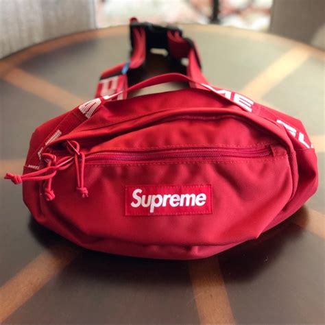 real supreme waist bag vs fake